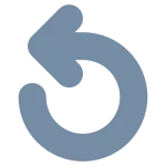 Undo S SVG Icon